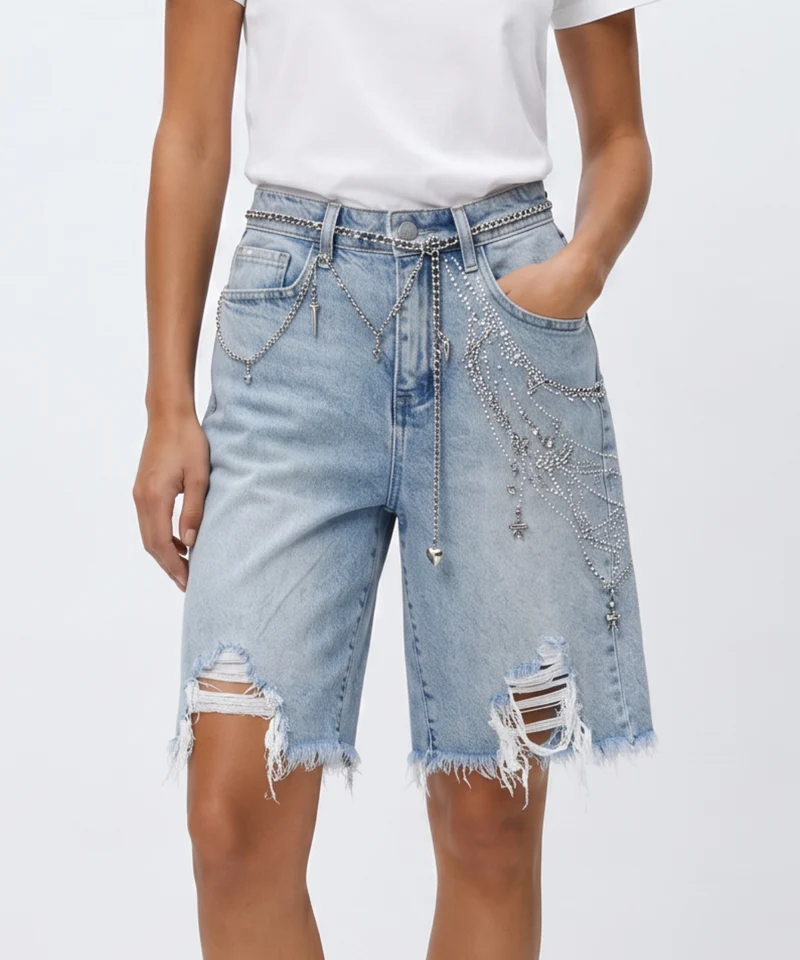 Bermuda Shorts Lusiana Blau