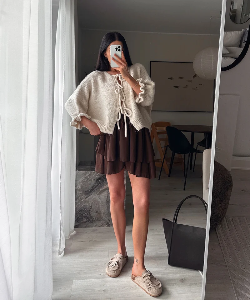 Pantoletten Rina Beige