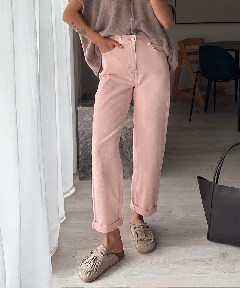 Pantoletten Rina Beige