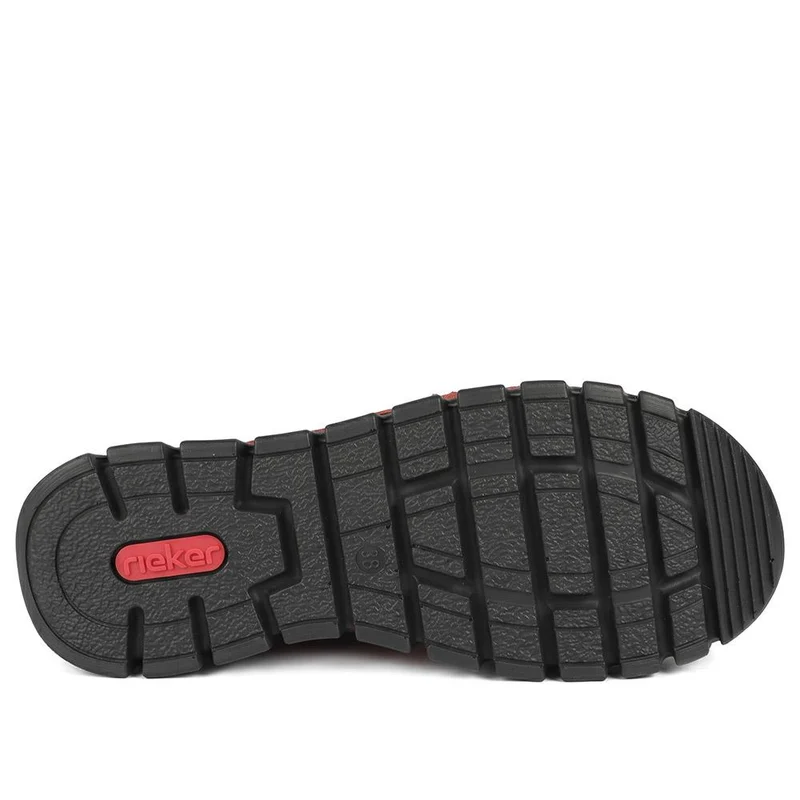 Rieker Slip On Elasticated Shoes - RKR44526 / 330 316 - Red
