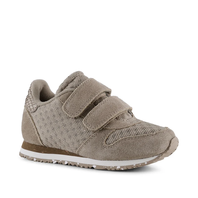 Ydun Suede Mesh Kids - Silver Mink