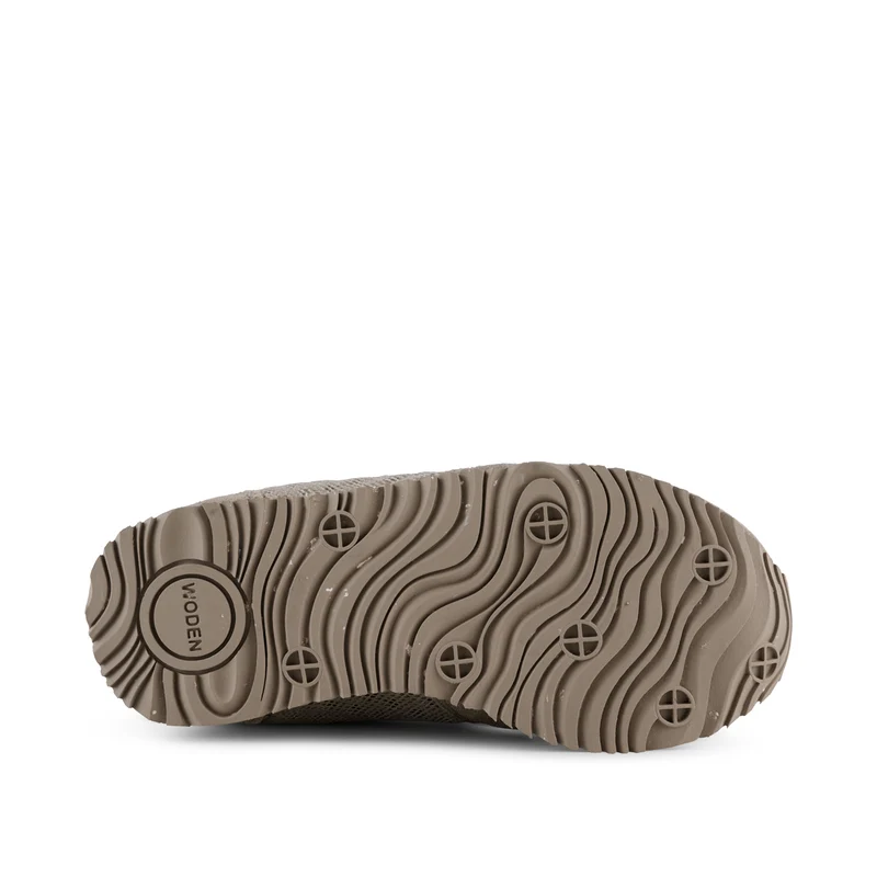 Ydun Suede Mesh Kids - Silver Mink