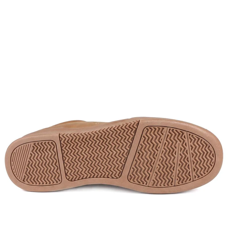 US POLO ASSN Faux Suede Lace Up Trainers - USPOL43004 / 330 391 - Tan