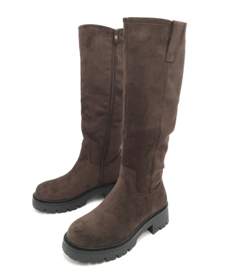 Stiefel Chira Braun Wildleder