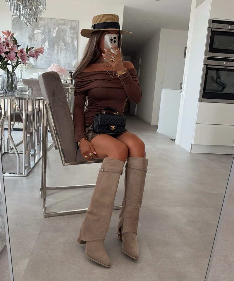 Stiefel Soraya Taupe