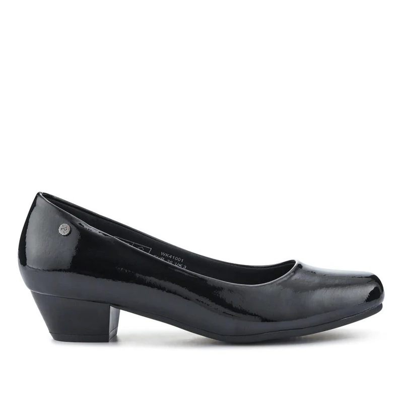 Smart Cushioned Court Shoes - WK41001 / 327 136 - Black Patent