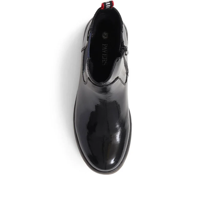 Casual Chelsea Boots - WOIL38009 / 324 131 - Black Patent