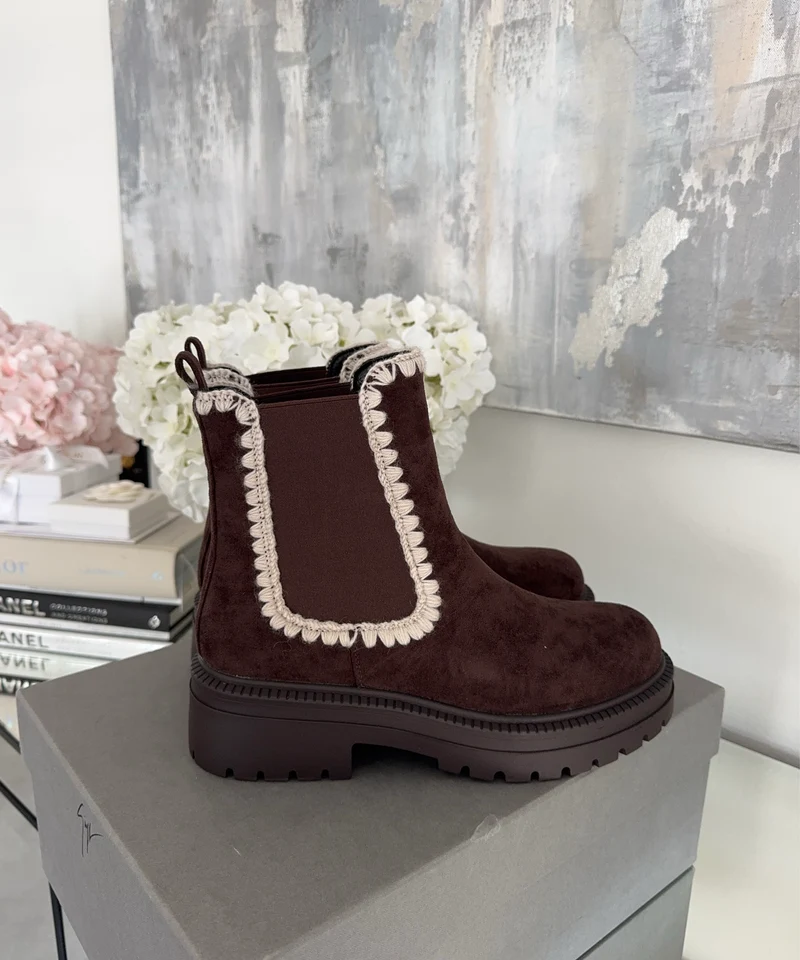 Stiefeletten Mavi Braun