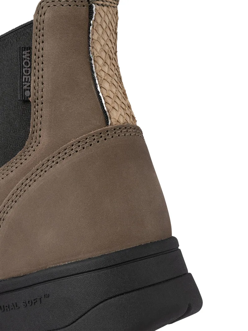 Svend Leather Waterproof - Morel