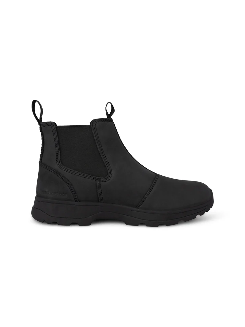 Svend Leather Waterproof - Black