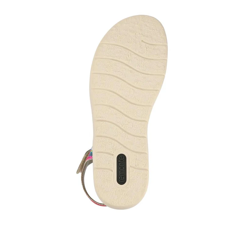 Casual Leather Touch-Fasten Sandals - DRS41507 / 327 086 - Multi