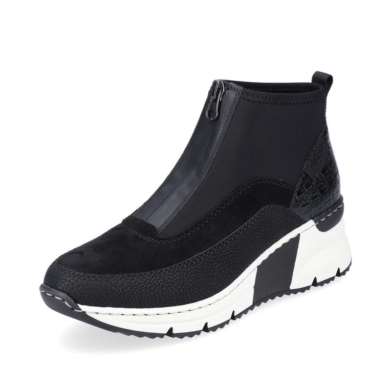 Rieker Damen-Keilsneaker | Schwarz