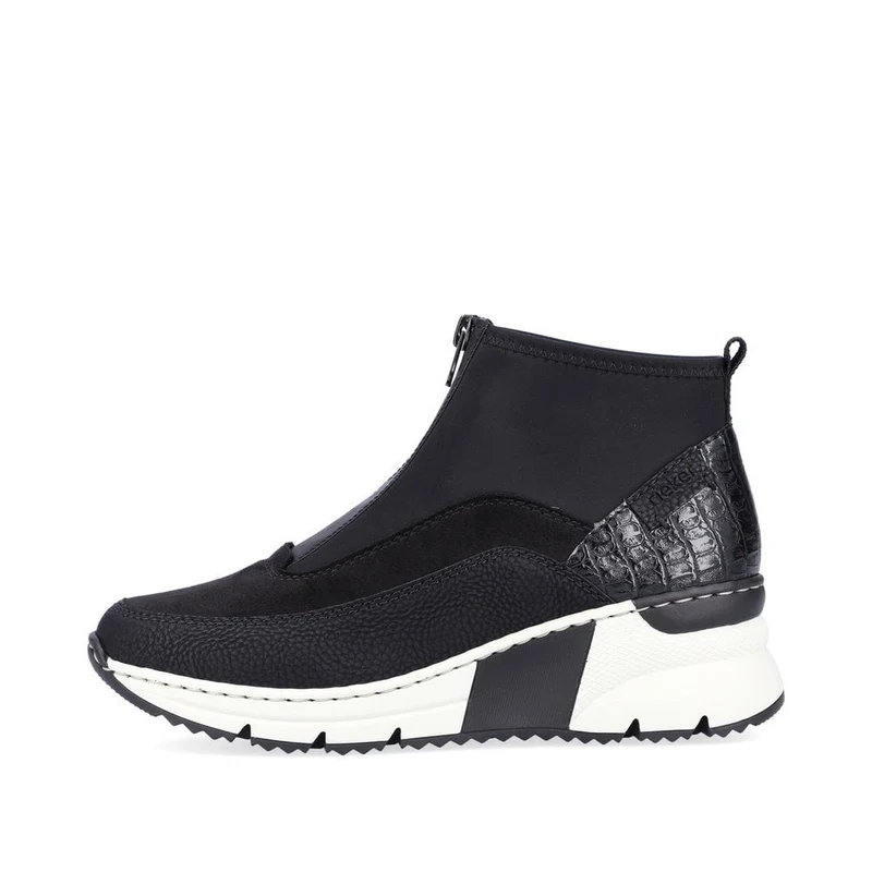 Rieker Damen-Keilsneaker | Schwarz