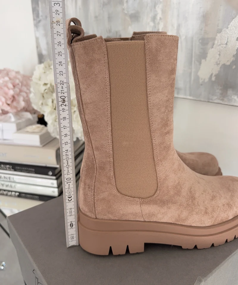 Chelsea Boots Zelaria Beige