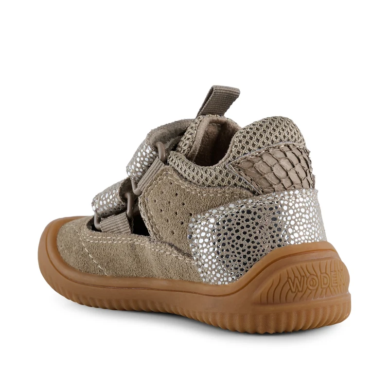 Tristan Sandal Pearl - Silver Mink
