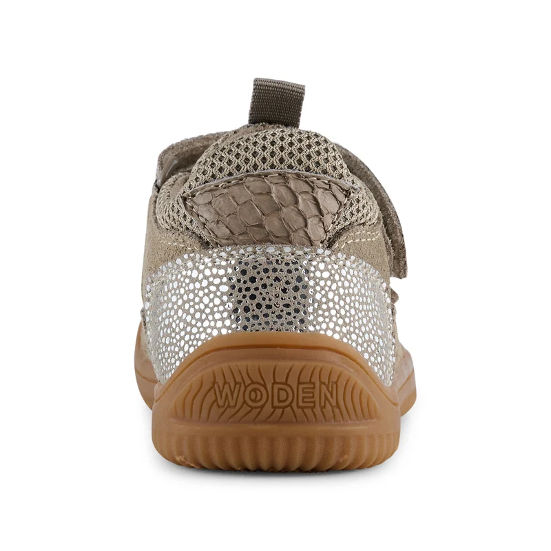 Tristan Sandal Pearl - Silver Mink