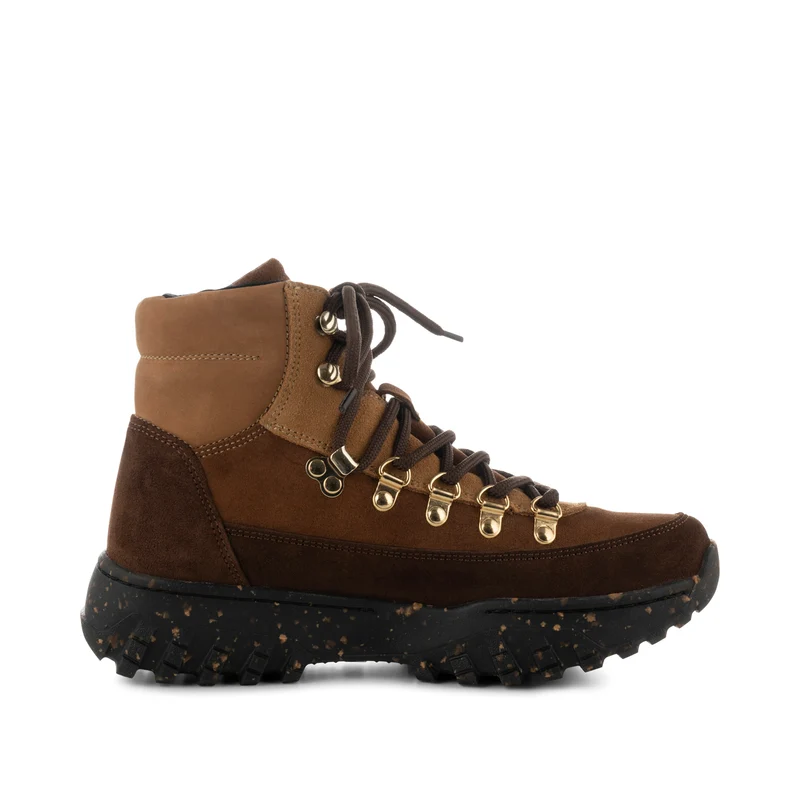 Iris Track Multi Suede - Brown Multi