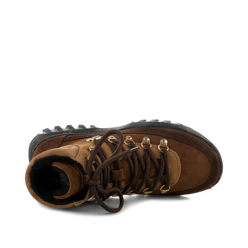 Iris Track Multi Suede - Brown Multi