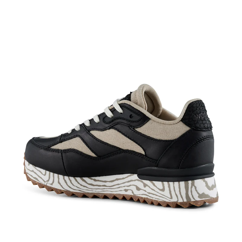 Sophie Organic Marble - Grey Feather