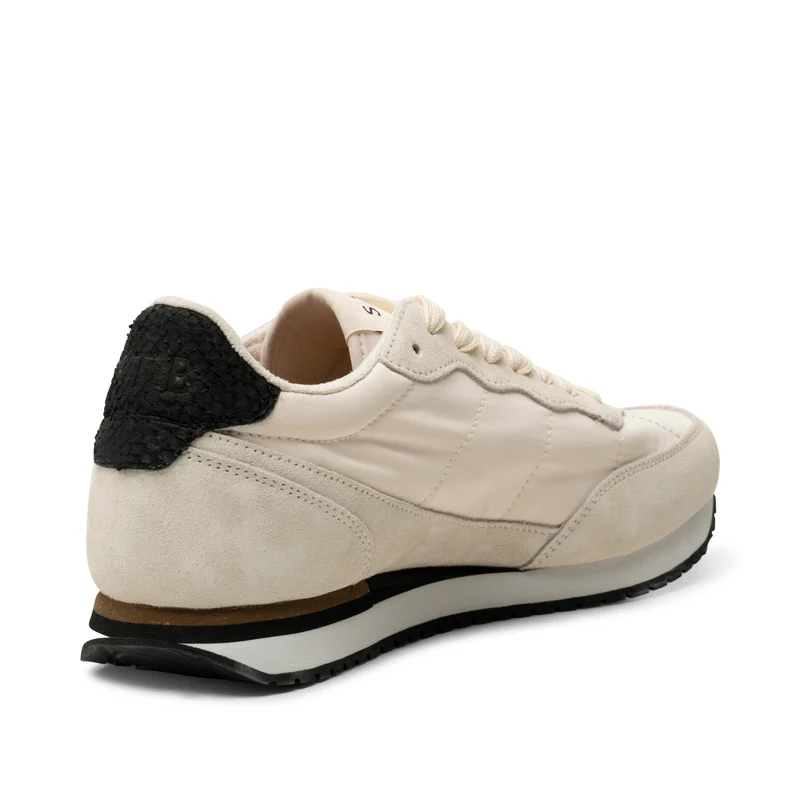 Jansen retro sneaker textile - Off White