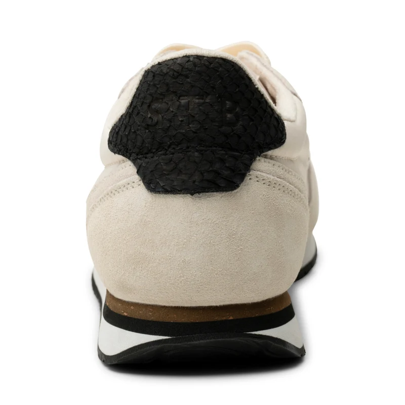 Jansen retro sneaker textile - Off White