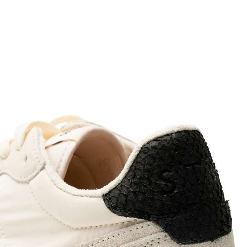 Jansen retro sneaker textile - Off White