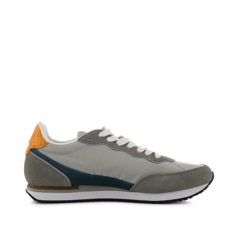 Jansen retro sneaker textile - Grey