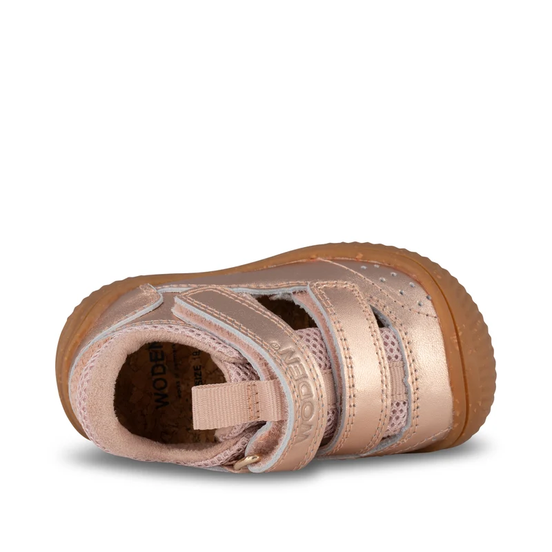 Tristan Sandal Metallic - Rose