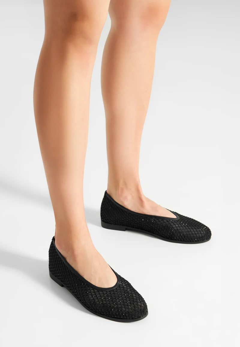 Adeline Fishnet - Black