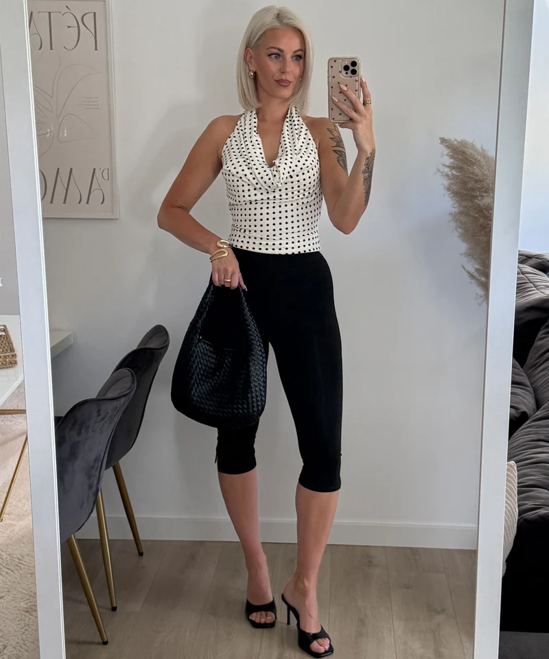 Capri Hose Falou Schwarz
