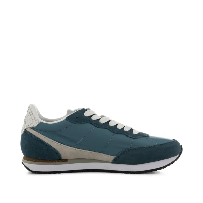 Jansen retro sneaker textile - Navy