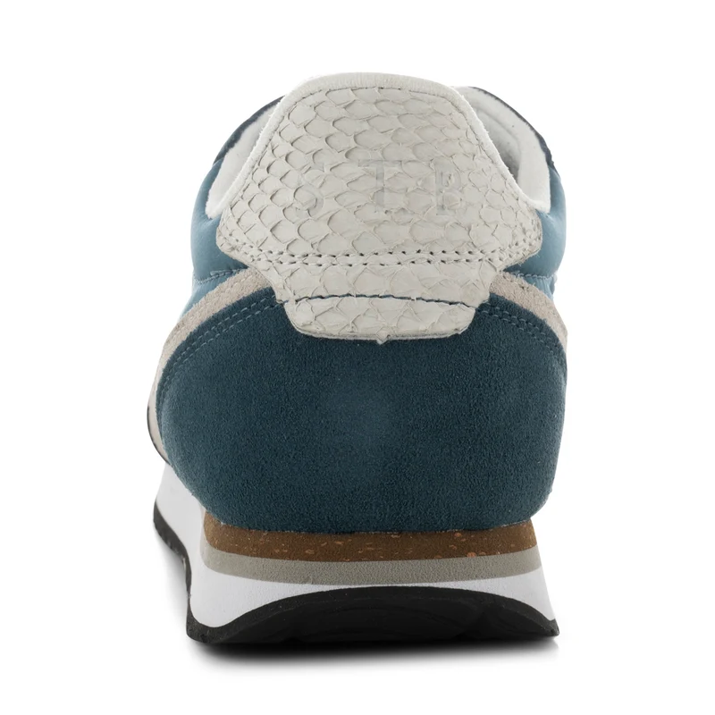 Jansen retro sneaker textile - Navy