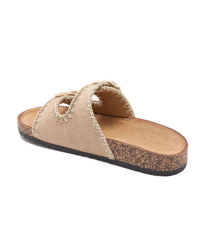 Pantoletten Zandra Beige