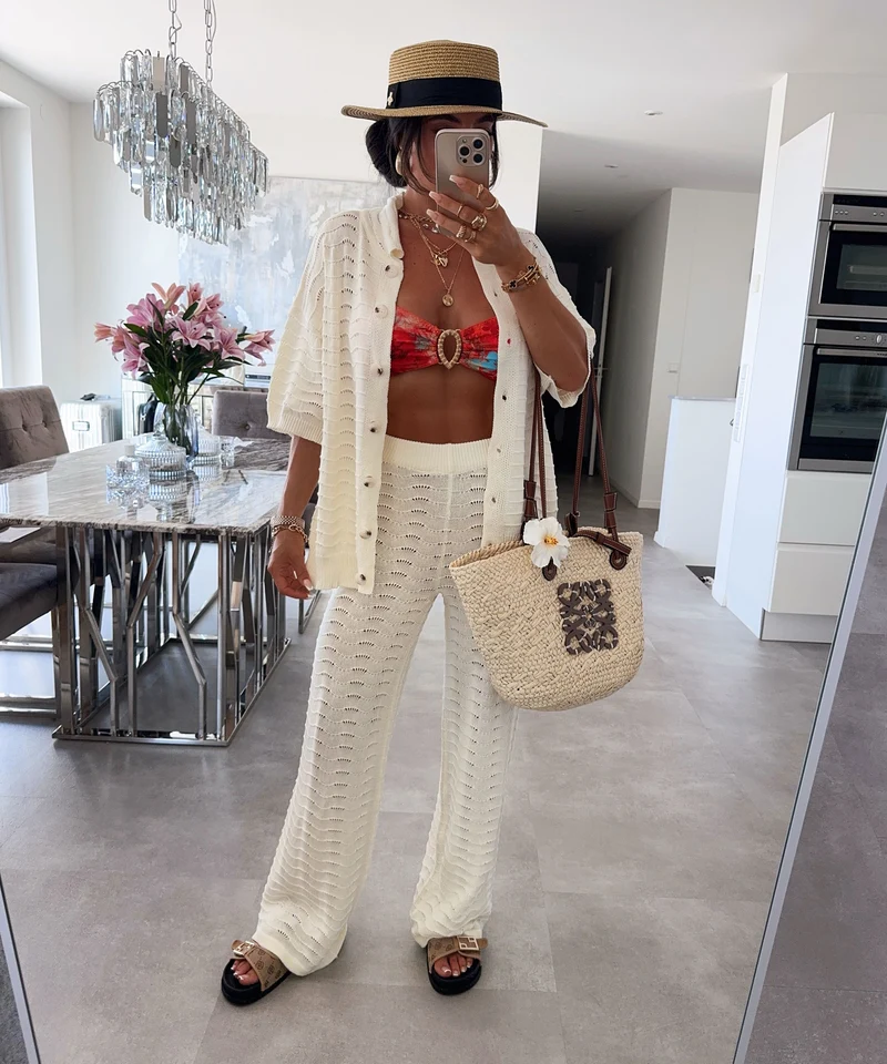 Strickhose Stine Creme