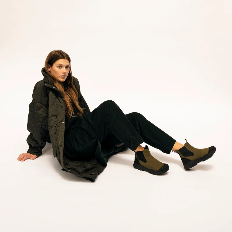 Magda Track Warm Waterproof - Dark Olive
