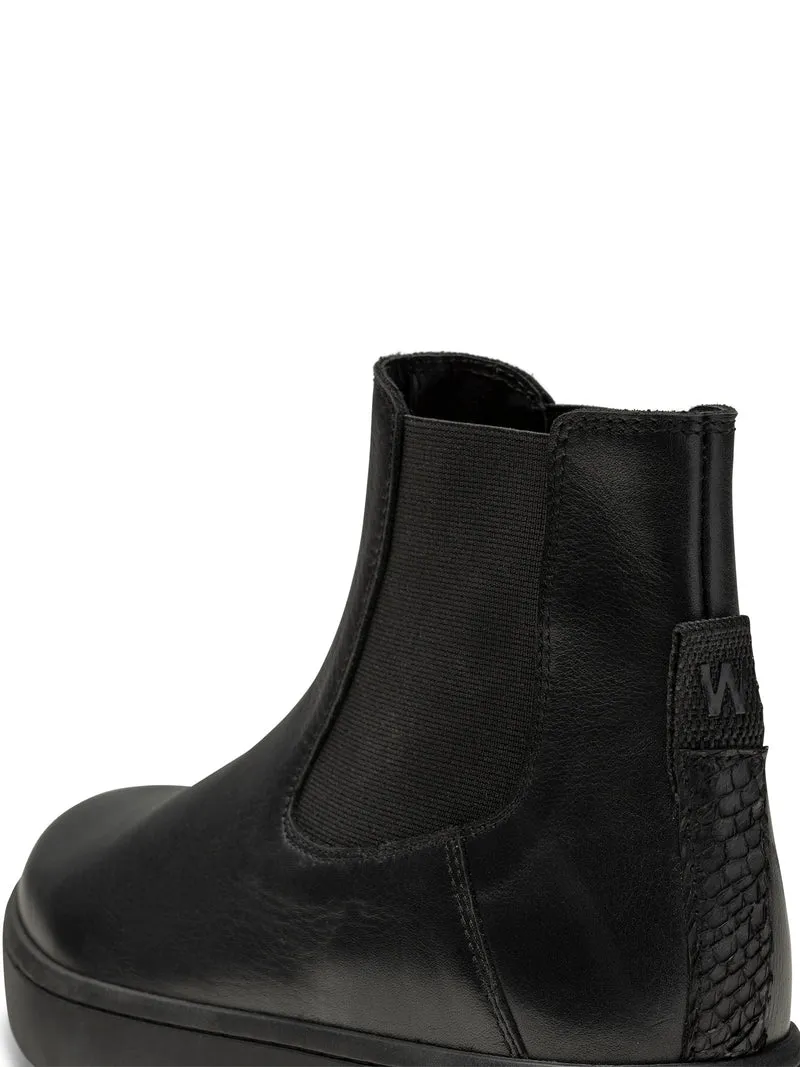 Hannah Leather - Black