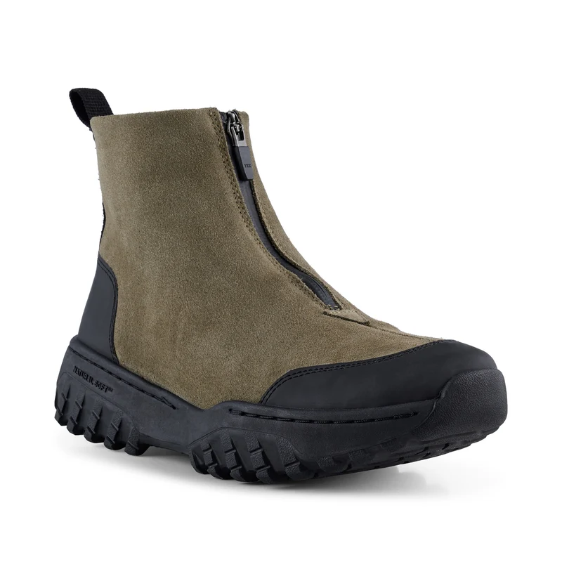 Hazel Suede - Dark Olive