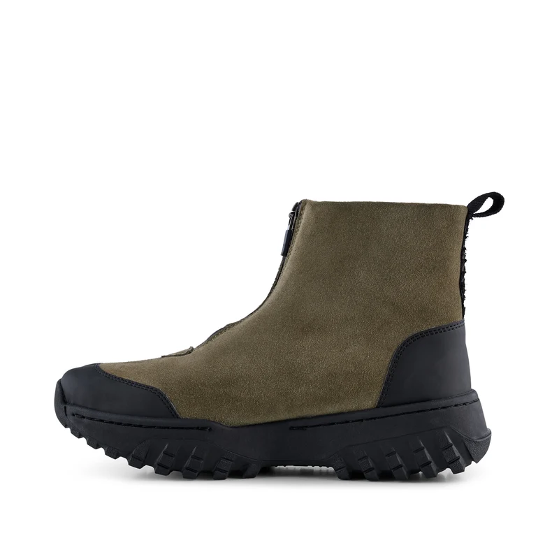 Hazel Suede - Dark Olive