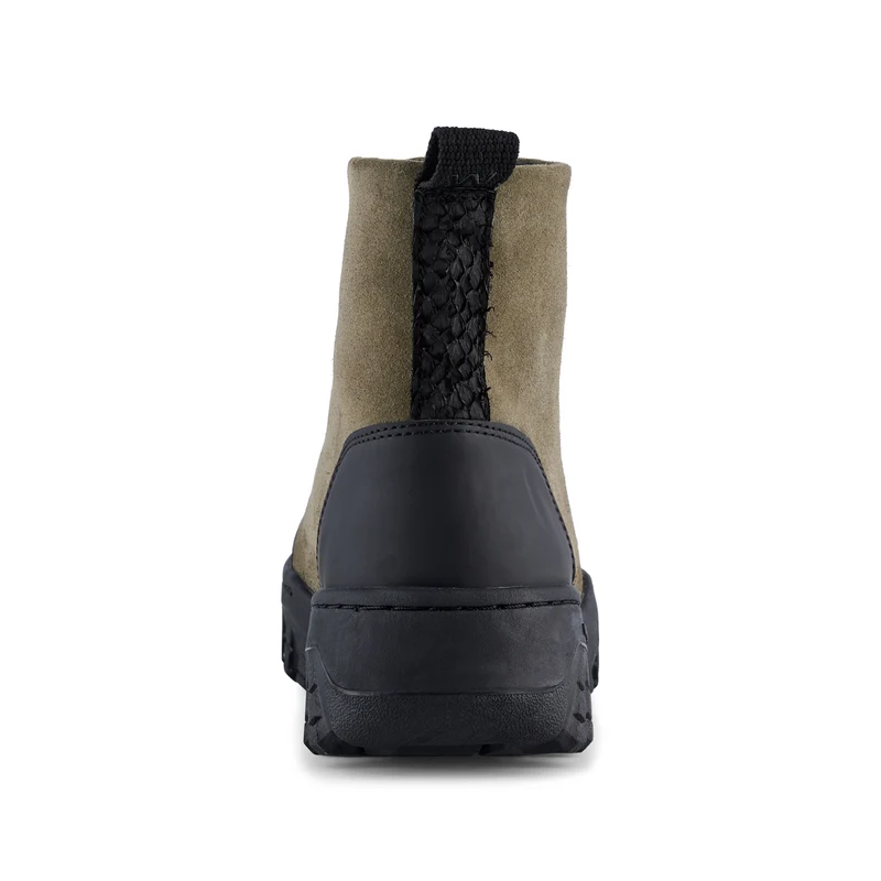 Hazel Suede - Dark Olive