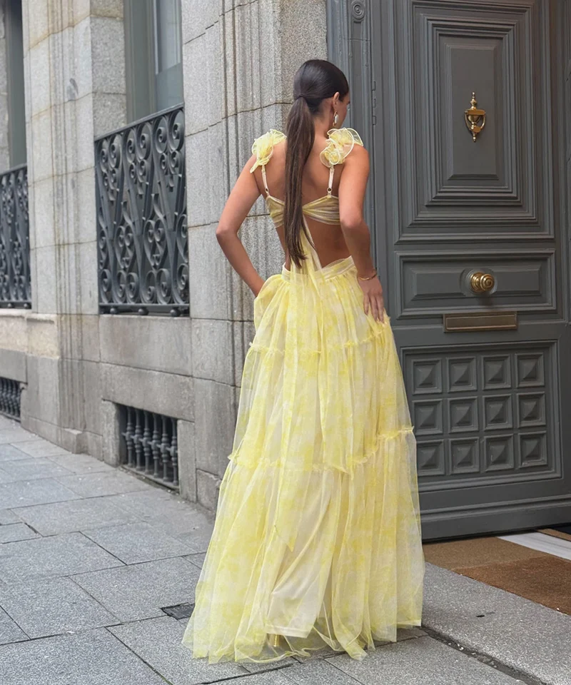 Kleid Alusia Gelb