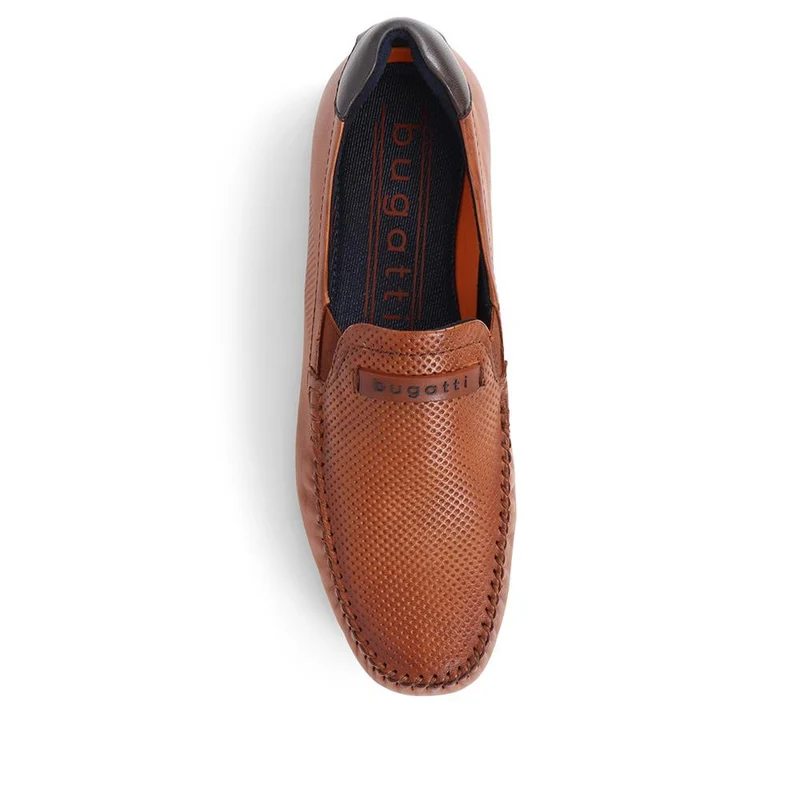 Leather Slip-On Shoes - BUG39504 / 324 763 - Cognac