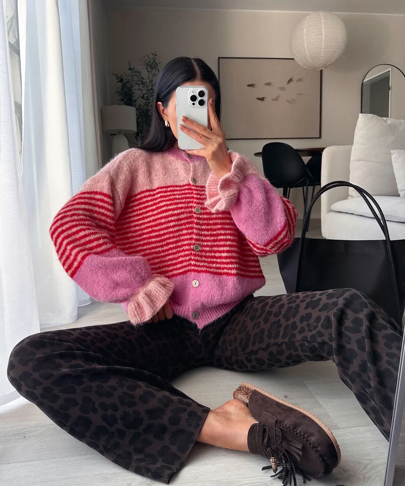 Cardigan Franzy Pink