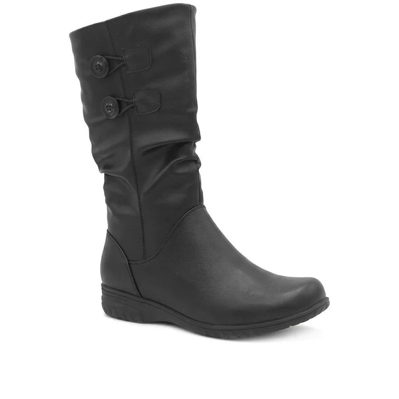 Slouched Design Long Boots - WBINS44056 / 329 607