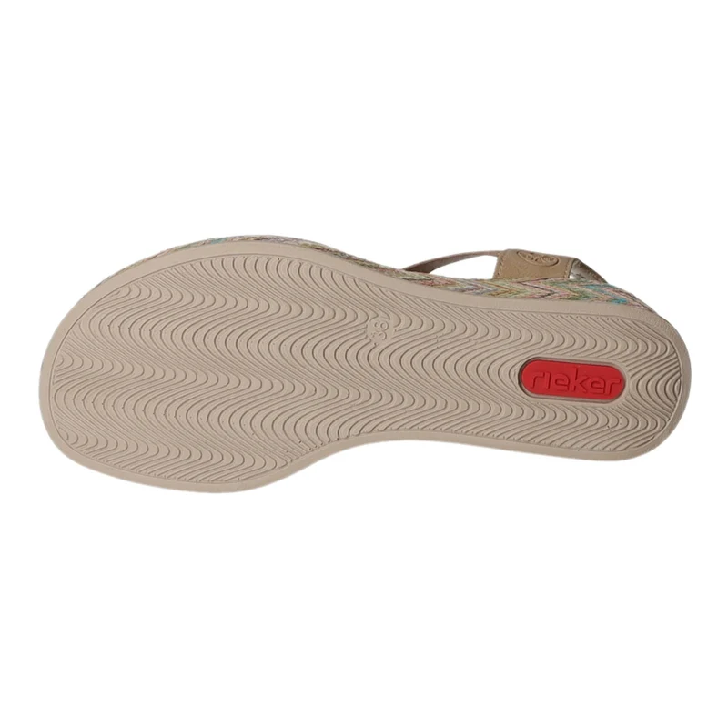 Rieker Keil Sandalette ab 30mm Sohlenhöhe