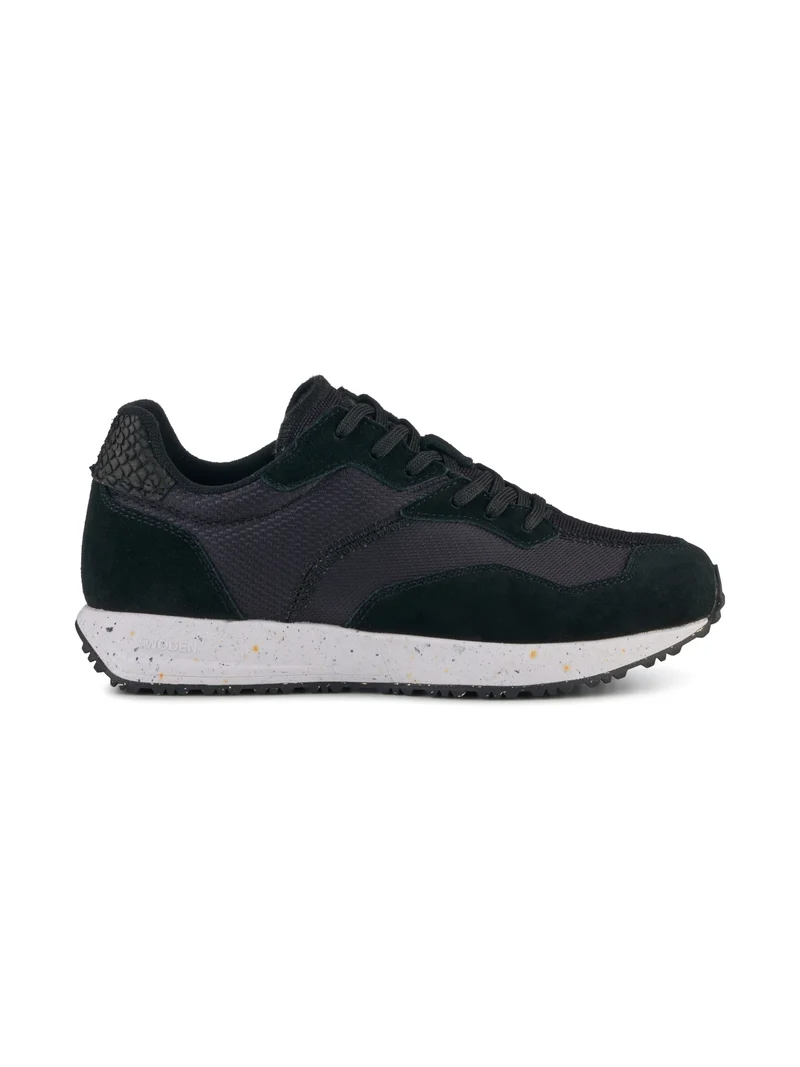 Rose Textile Multi - Black