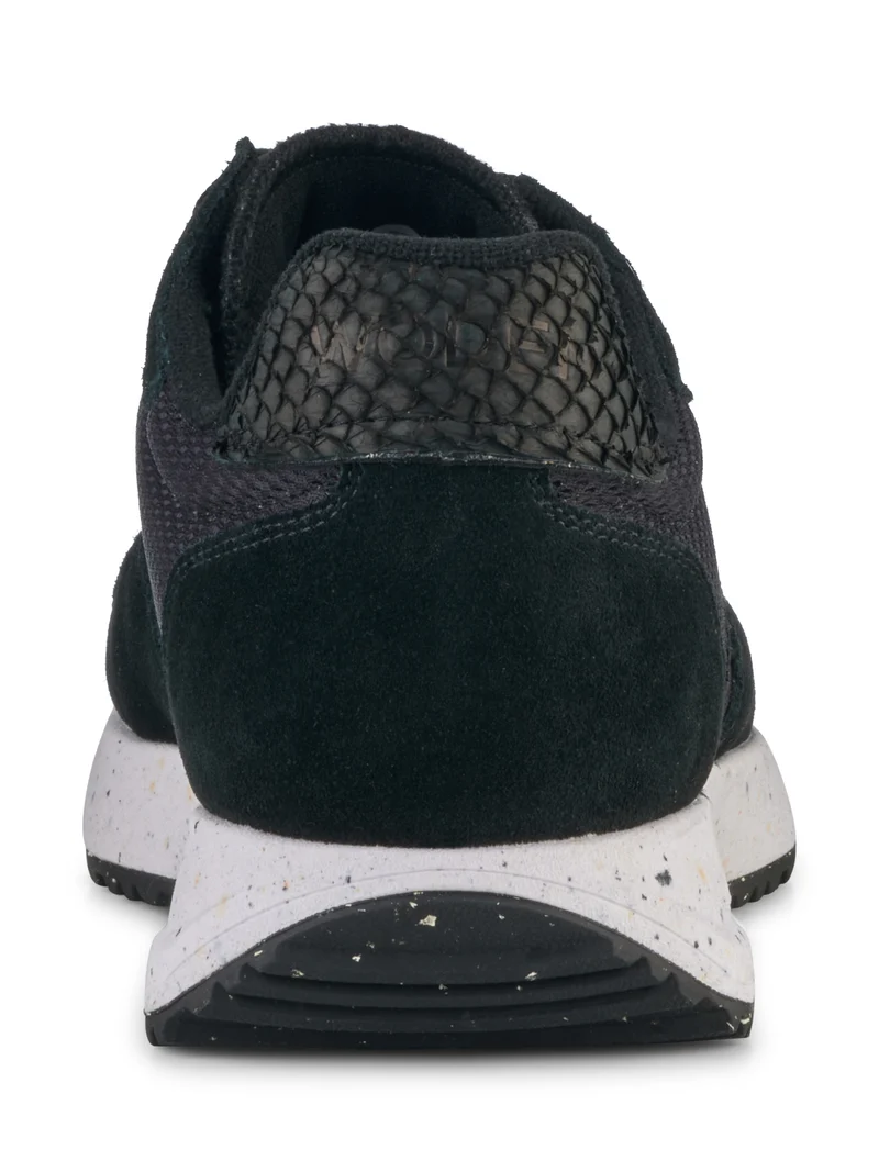 Rose Textile Multi - Black