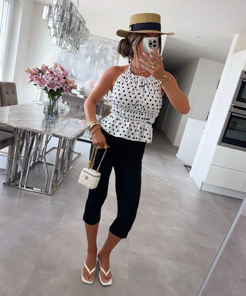 Capri Hose Falou Schwarz