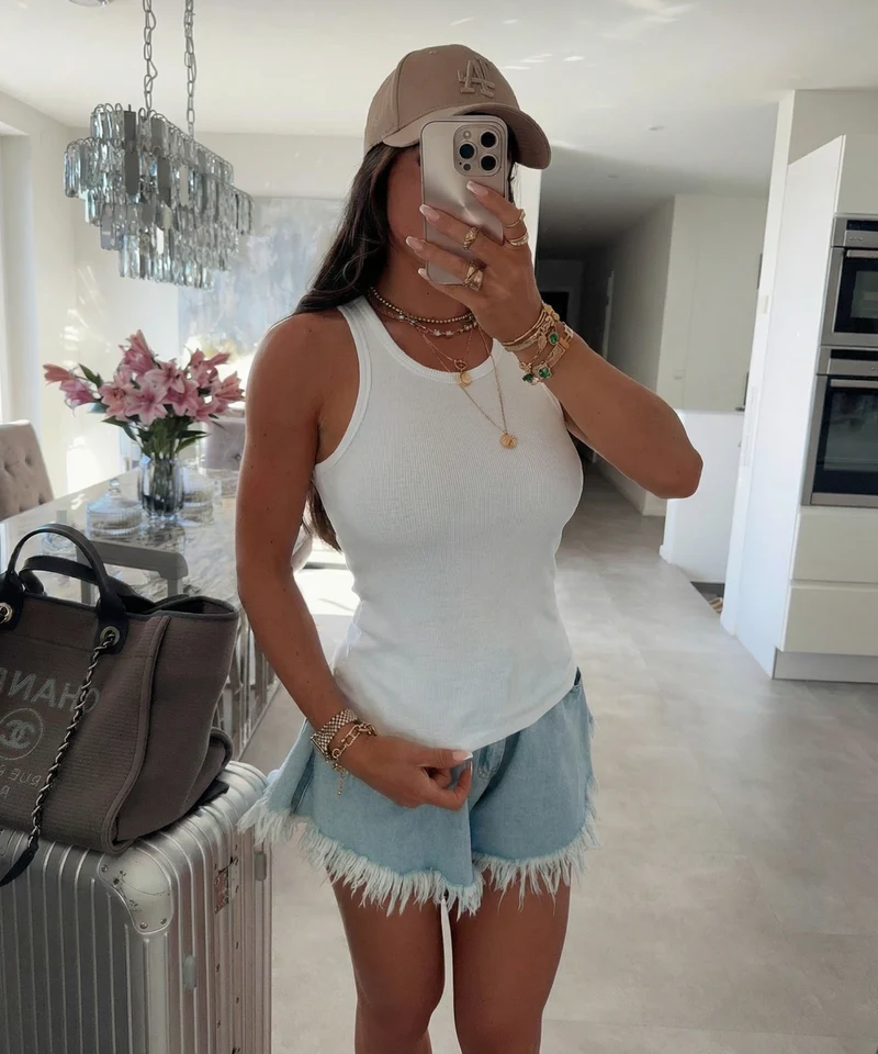 Top Karina Weiß