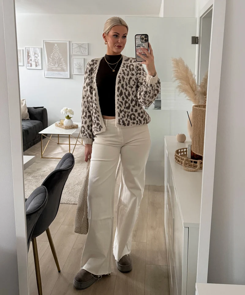 Cardigan Lira Braun Leo