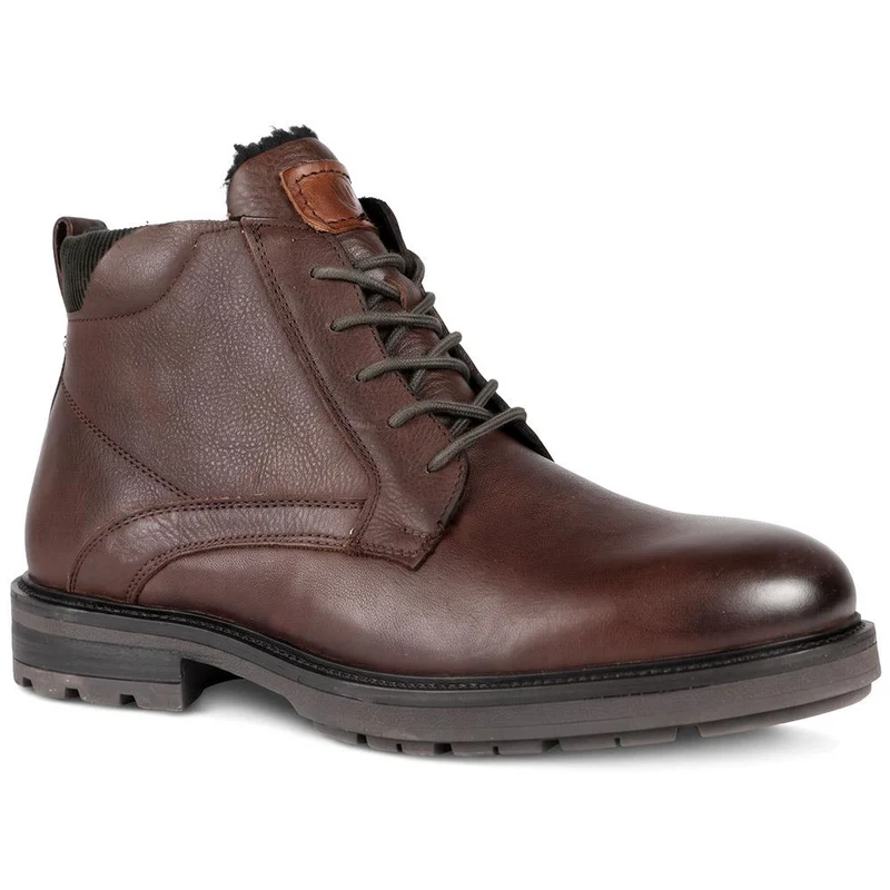 Wide Fit Smart Leather Lace Up Boots - RNB44000 / 330 105